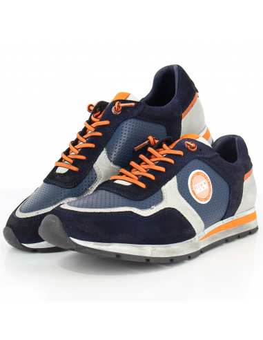 Baskets de ville homme Redskins Stitch Bleu/Orange