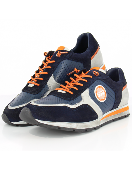 Baskets de ville homme Redskins Stitch Bleu/Orange