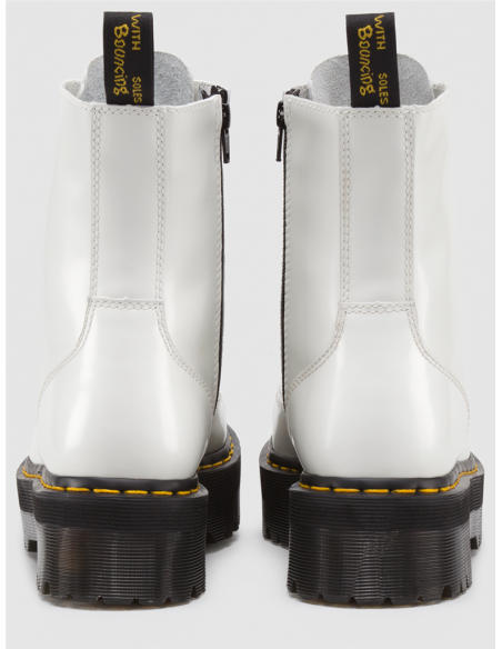 Bottines&Boots - Dr Martens - Jadon White Polished Smooth