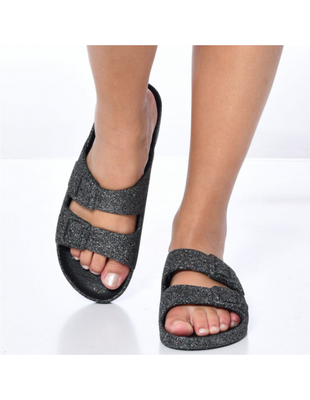 cacatoes claquettes femme - Cacatoès - Trancoso Grey