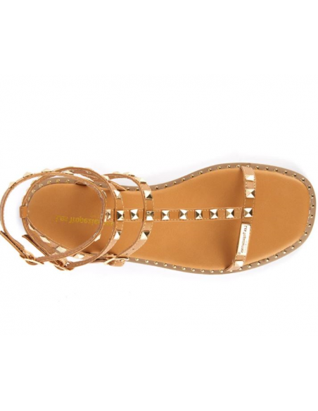 Sandales pour femme Coralie Cognac - Les Tropeziennes par Mr Belarbi