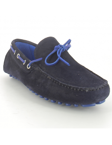 Mocassin Homme Hylton 80876-04 Daim Bleu Marine