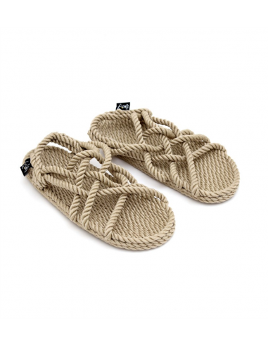 Sandales Vegan - JC Corde Beige - Nomadic