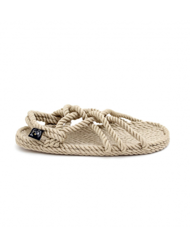 Sandales Vegan - JC Corde Beige - Nomadic