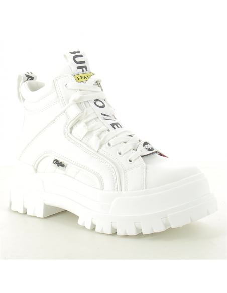 bottines femme aspha nc mid white