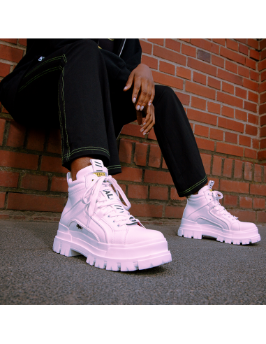 bottines femme aspha nc mid white