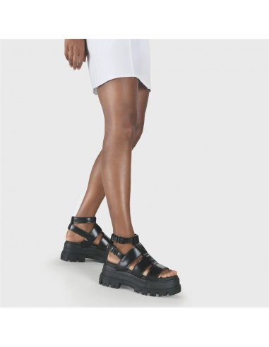 Sandales Compensées femme Buffalo Aspha Gld Vegan