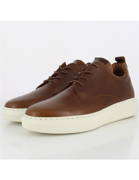 basket de ville homme basse cuir derby