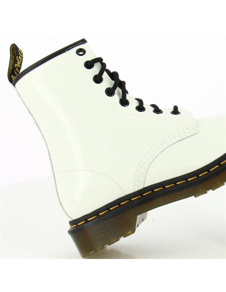 Boots Dr Martens  1460 w white lamper