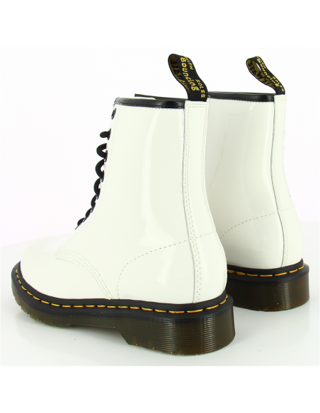 Boots Dr Martens  1460 w white lamper