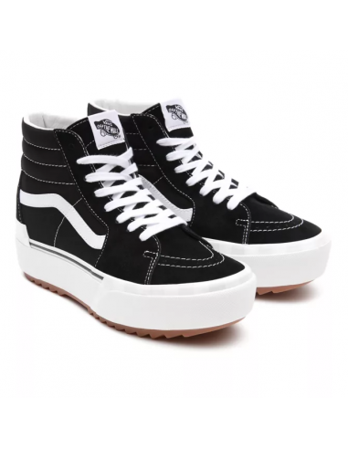Sneakers montante compensée Vans Sk8-hi Stacked Black/White