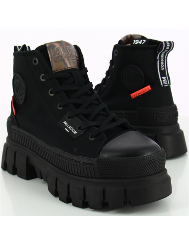 Boots pour Femme - Palladium Revolt hi tx Noir - Hylton.fr