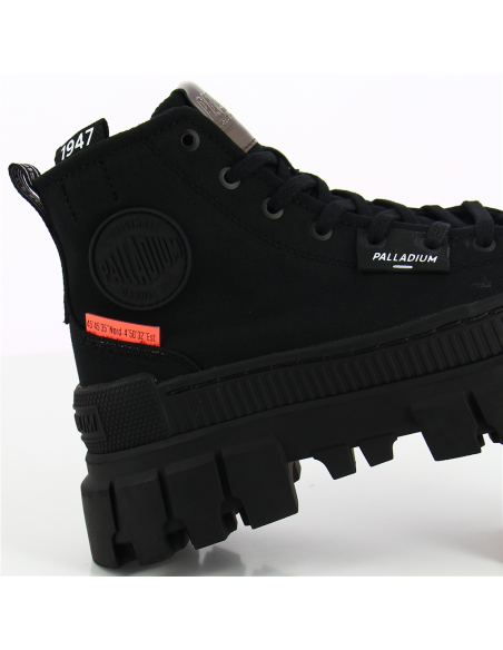 Boots pour Femme - Palladium Revolt hi tx Noir - Hylton.fr