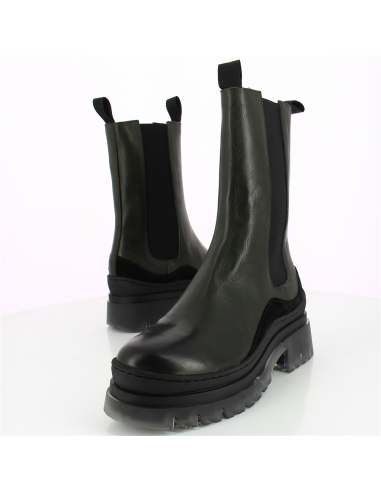 Boots Semerdjian e442e1 dark green