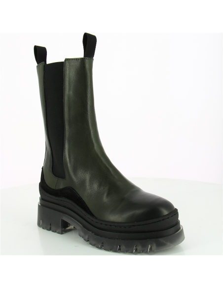 Boots Semerdjian e442e1 dark green