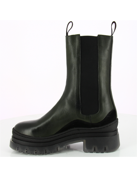 Boots Semerdjian e442e1 dark green