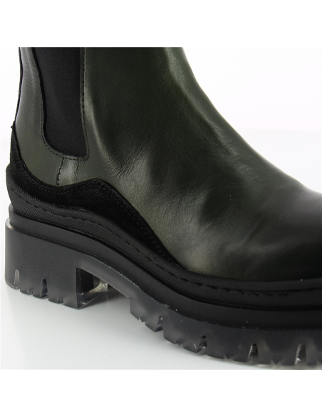 Boots Semerdjian e442e1 dark green