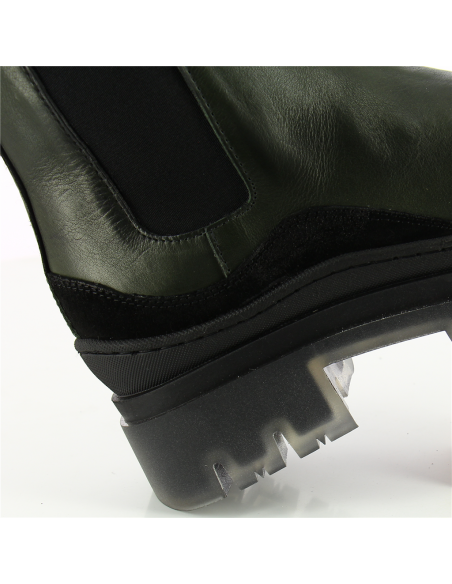 Boots Semerdjian e442e1 dark green
