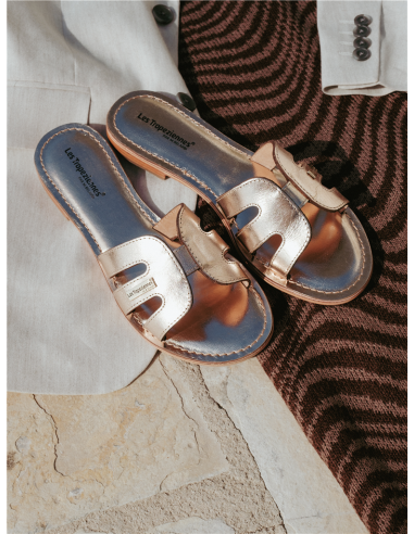 Mules Femme - Les tropéziennes par M.Belarbi - Damia Or