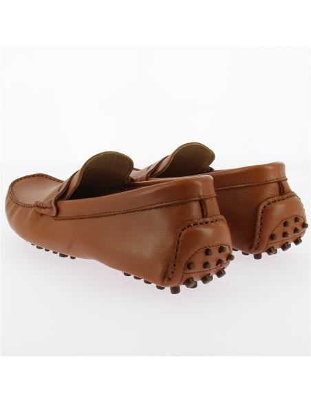 Mocassin pour homme - HYLTON - S.tacos Cuir brun