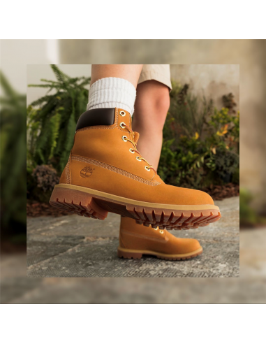 Boots pour enfant Timberland Original 6in prem wp wht