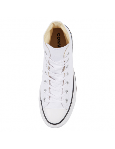 Sneakers Converse Chuck Taylor Lift Hi en toile blanche