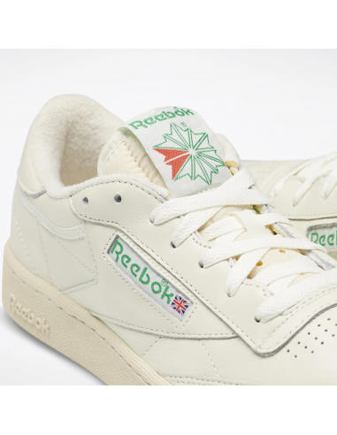 Sneakers Mixte - Reebok Club C 85 Vintage Chalk DV6434 - Hylton.fr