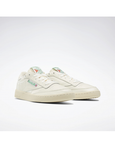 Sneakers Mixte - Reebok Club C 85 Vintage Chalk DV6434 - Hylton.fr