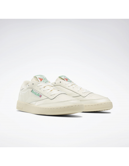 Sneakers Mixte - Reebok Club C 85 Vintage Chalk DV6434 - Hylton.fr