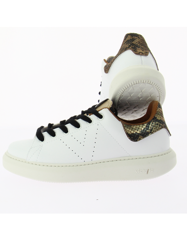 Baskets Victoria 1263104-76 Blanches et Détails Serpent - Hylton
