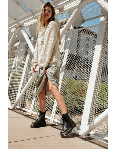 Boots Femme - Dr Martens - Jadon III Black Pisa - 26378001