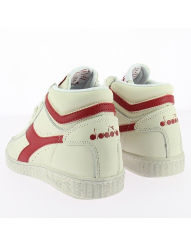 Sneakers Diadora Game L Hi Waxed White Red