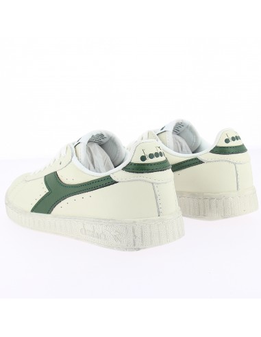 Baskets de ville - Diadora - Game l Low Waxe White Green