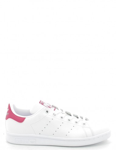 sneakers femme stan smith j blanc rose