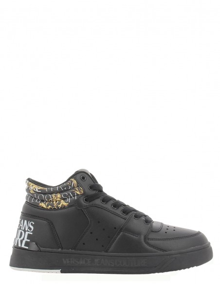 Baskets de ville montantes Versace Jeans Couture Starlight black