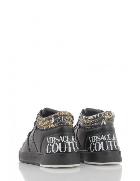 Baskets de ville montantes Versace Jeans Couture Starlight black