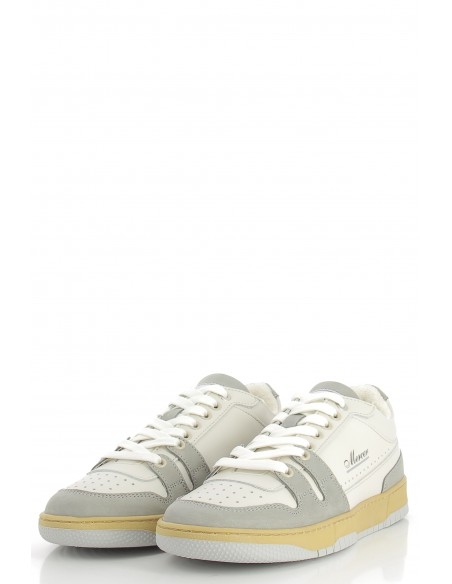 Baskets de ville Homme "The Brooklyn" White Grey