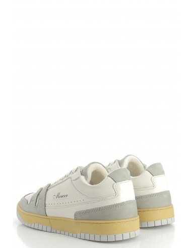 Baskets de ville Homme "The Brooklyn" White Grey