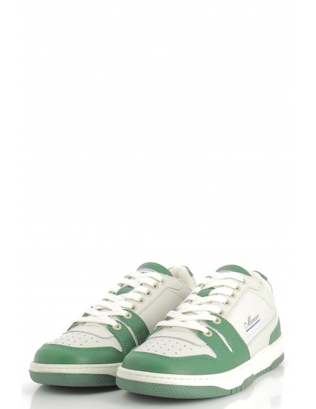 Baskets de ville Homme "The Brooklyn" Green OffWhite