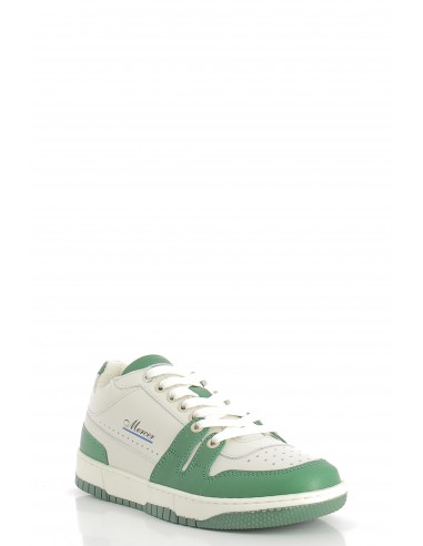 Baskets de ville Homme "The Brooklyn" Green OffWhite