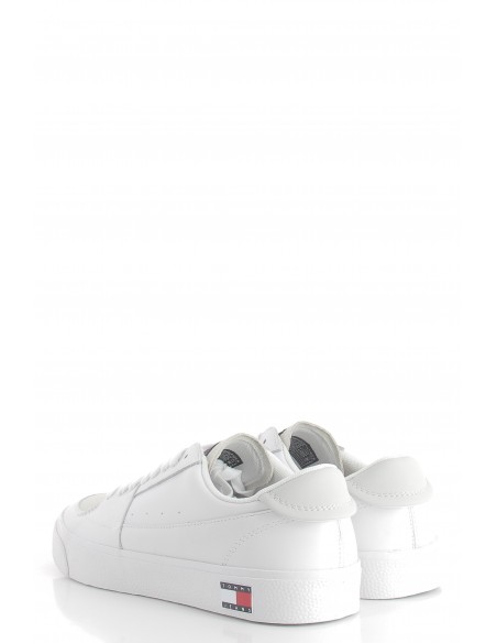 baskets de ville tommy jeans vulcani blanc homme- EM01106-YBR