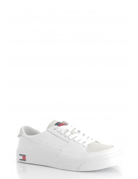 baskets de ville tommy jeans vulcani blanc homme- EM01106-YBR