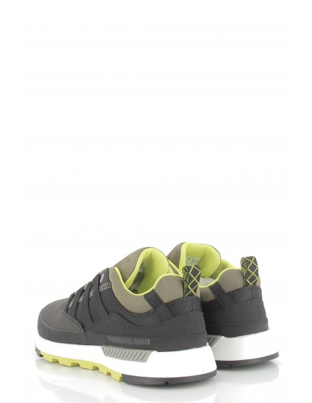 Baskets de ville homme Timberland Eurotrekker Low Mesh black grey green