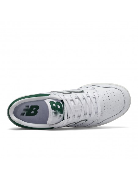 Sneakers Mixte New Balance 480 Full White Green - BB480LGT