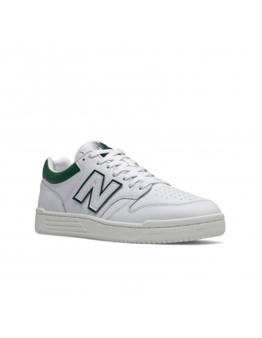 Sneakers Mixte New Balance 480 Full White Green - BB480LGT