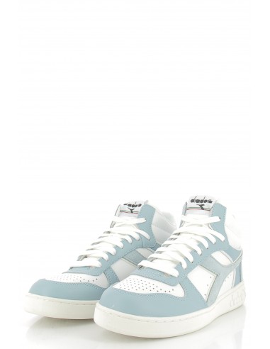 Sneakers montantes Diadora Magic Demi Leather White Blue