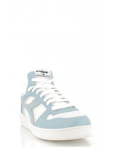 Sneakers montantes Diadora Magic Demi Leather White Blue