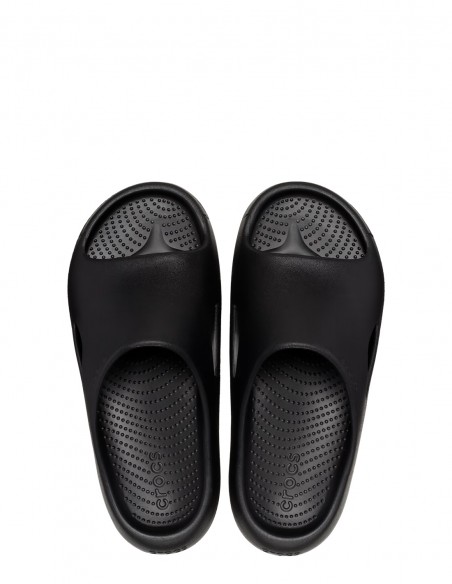 crocs claquettes mellow slide noir mixte- 208392-001