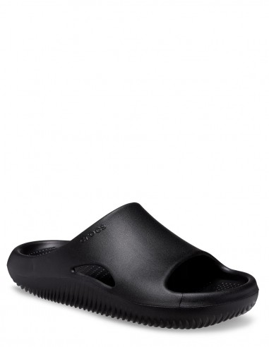 crocs claquettes mellow slide noir mixte- 208392-001