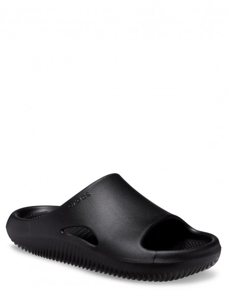 crocs claquettes mellow slide noir mixte- 208392-001